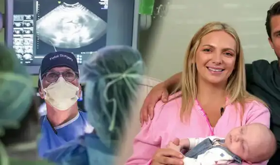 La pionera cirugía fetal que permitió operar a un bebé dentro del útero y corregir una grave malformación antes de nacer