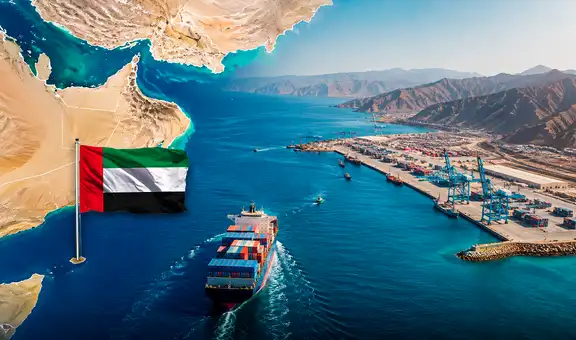 Dubái apuesta por un nuevo puerto para evitar el estrecho de Ormuz: aumentará 13% su capacidad y reforzará el comercio mundial