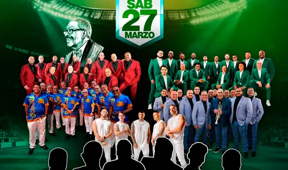 ‘Una noche de salsa’ llega al Estadio San Marcos con El Gran Combo de Puerto Rico, Niche, La Sonora Ponceña y más artistas internacionales