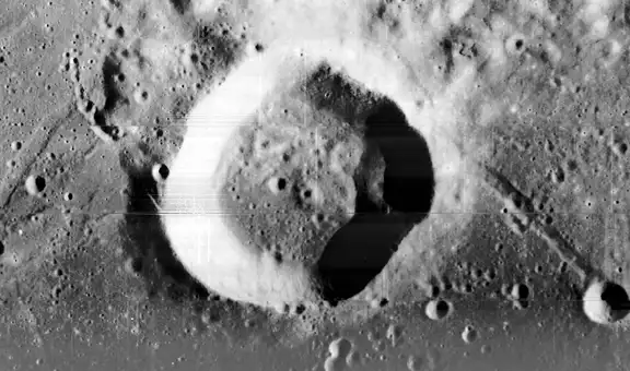 Un cohete de SpaceX chocaría contra a la luna a 8.700 kilómetros por hora y formaría un nuevo cráter