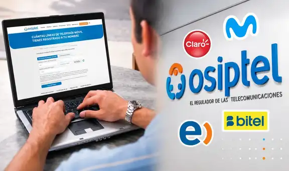 Límite de 7 líneas de móviles por persona: OSIPTEL alista plataforma que usarán operadoras para validar venta de chips, ¿cómo funcionará?