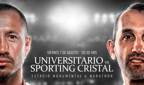 Universitario vs Sporting Cristal EN VIVO HOY: posibles alineaciones, pronóstico, hora y canal dónde ver partido por el Torneo Clausura 2026