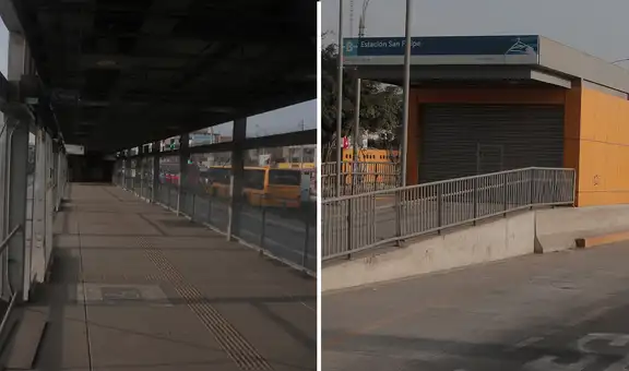 Las estaciones fantasma del Metropolitano: ampliación norte sigue inconclusa por falta de buses y una adenda estancada