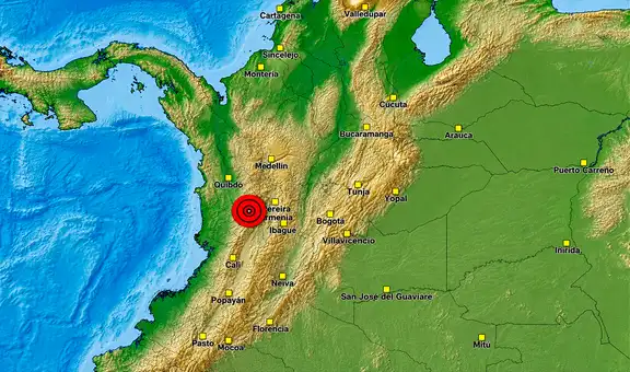 Un terremoto de magnitud 7,4 sacude el oeste de Colombia durante 4 minutos, según USGS