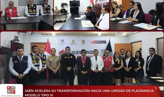 Jaén avanza hacia una Unidad de Flagrancia Modelo Tipo III