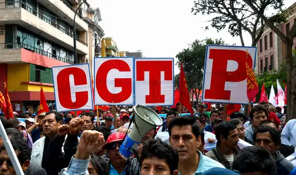 CGTP anuncia movilización nacional para este 13 de agosto ante posibles cambios en materia laboral