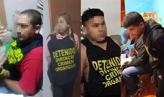 Dictan 36 meses de prisión preventiva para 15 investigados por extorsión a choferes de Callao y Lima Norte
