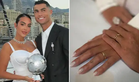 ¿Se casaron? Cristiano Ronaldo y Georgina Rodríguez emocionan con posible boda secreta tras aparecer con anillos