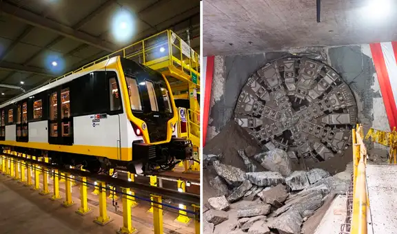 Línea 2 del Metro supera el 90% en sus etapas 1B y 2, pero los pasajeros aún tendrán que esperar hasta 2030