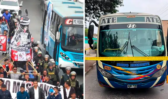 Transportistas evalúan nuevo paro nacional tras ataque a bus de Nuevo Horizonte: 12 gremios definirán medida este jueves