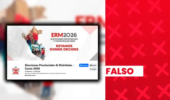 Suplantan al JNE para difundir falsas encuestas vinculadas a las Elecciones Regionales y Municipales 2026 en Cusco