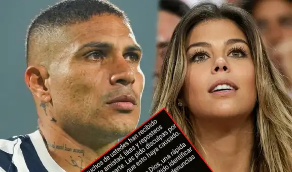 Paolo Guerrero pide disculpas y explica por qué siguió a Alondra García Miró en Instagram: "He estado experimentando actividad inusual"