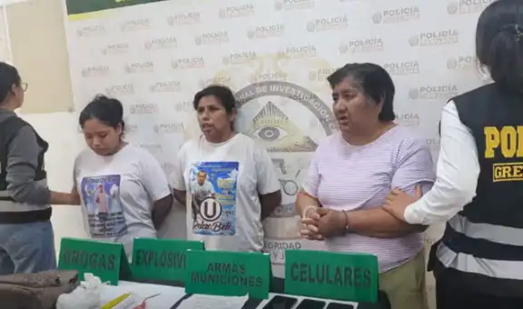 Abuela, madre y nieta caen por extorsión: 'Bombón', 'Bellota' y 'Burbuja' exigían S/50.000 a comerciantes