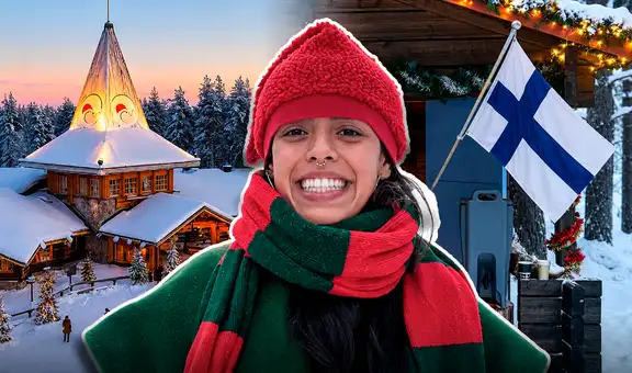 La joven colombiana de 26 años que creció en España y cada Navidad trabaja como ‘elfa’ en Finlandia: “Es común comer carne de reno”