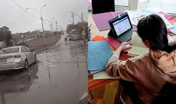 Lluvias en Lima: suspenden clases presenciales este lunes para colegios en VMT, VES y SJM