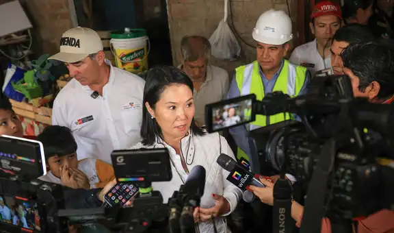 Keiko Fujimori responsabiliza a Sedapal y anuncia reestructuración tras fallas en desagüe de Villa El Salvador
