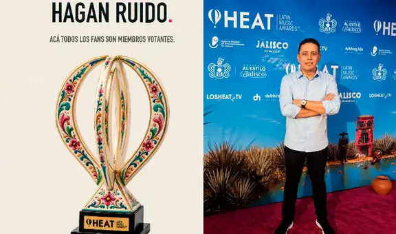 Heat Latin Music Awards 2026: fecha, lugar y lista de peruanos que llegarían a los premios que reconocen lo mejor de la música latina