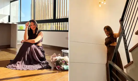 Jazmín Pinedo comparte su felicidad tras recibir su casa terminada en Uruguay: “Mi regalo adelantado”