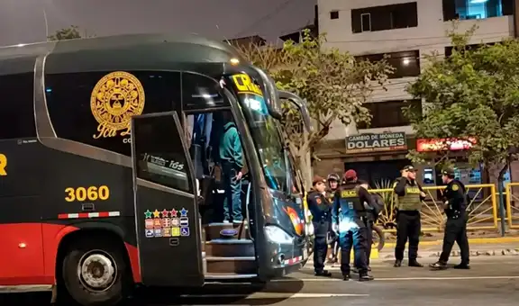 Disparan contra chofer de Cruz del Sur en San Luis cuando llevaba pasajeros rumbo a Ica