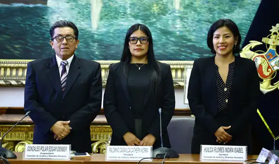 Catherin Palomino, diputada de Juntos por el Perú, asume la presidencia de la Comisión de Justicia