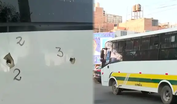 Chofer de la empresa ETMOSA sobrevive a nuevo ataque a balazos contra bus en el Callao