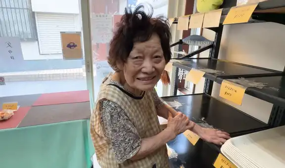 La panadera japonesa de 84 años que duerme cinco horas y trabaja casi 20 al día: lleva 55 años en su negocio y no piensa jubilarse