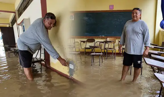 Fenómeno El Niño: 150.000 escolares de más de 800 colegios están en alto riesgo por las lluvias intensas