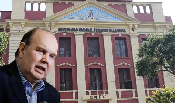 Alumnos de la UNFV rechazan presencia de López Aliaga y lanzan arengas en su contra