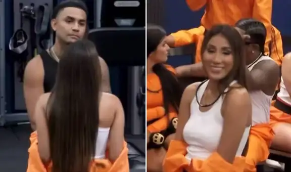 Youna hace desplante a Samahara Lobatón en vivo y se niega a besarla en 'La Prisión de Destino': "Otra persona me parece interesante"
