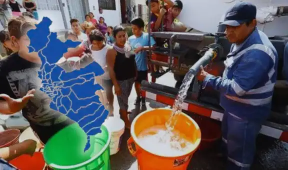 Sedapal anuncia corte de agua de hasta 10 horas para este lunes 24 de agosto: LISTA de distritos afectados