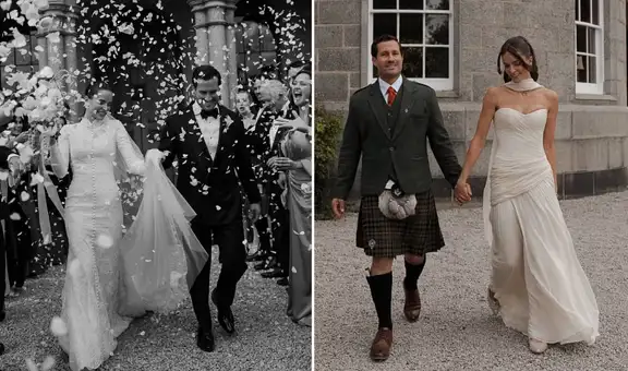 Influencer Carolina Braedt celebra boda de ensueño en un castillo de Escocia con el empresario Javier Millership