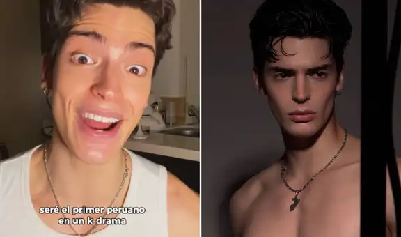 Actor Santiago Cisneros hace historia y será el primer peruano en un k-drama: "No lo puedo creer"