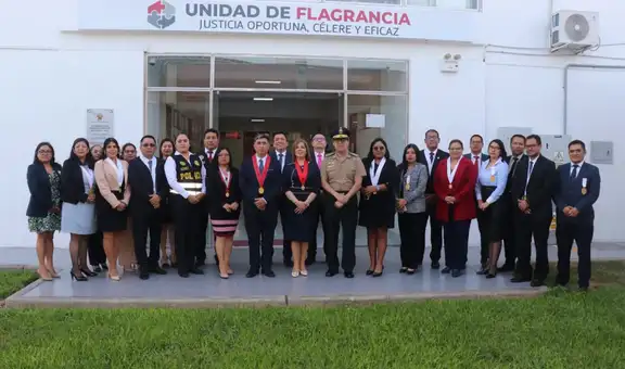 Unidad de Flagrancia de Trujillo cumple dos años y destaca su trabajo contra la delincuencia