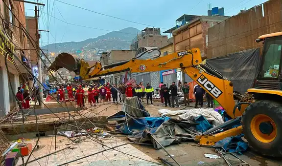 Desalojan construcciones que ocuparon por más de 40 años la avenida Túpac Amaru tras megaoperativo en Carabayllo