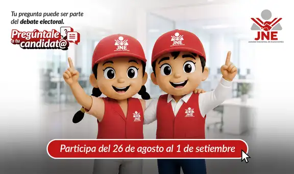 JNE invita a ciudadanía a enviar sus preguntas para los debates electorales de las ERM 2026