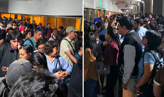 Estación Central del Metropolitano al límite: pasajeros esperan hasta una hora por buses y pronto llegará la Línea 2