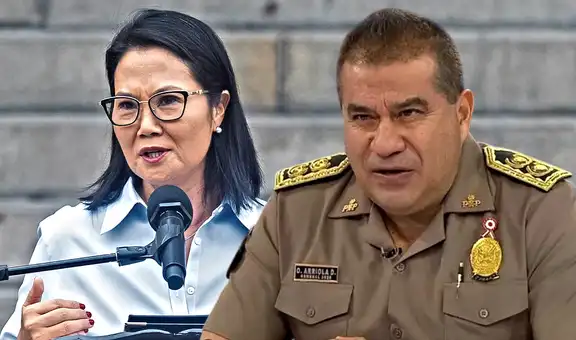 Juntos por el Perú presenta proyecto de ley para que Fujimori cese a Óscar Arriola de la PNP