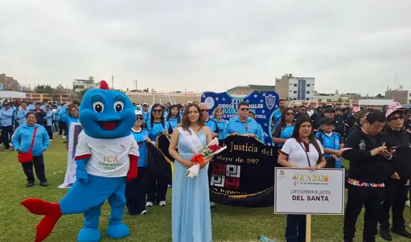 Corte del Santa participa con 108 integrantes en los Juegos Nacionales Judiciales Ica 2026