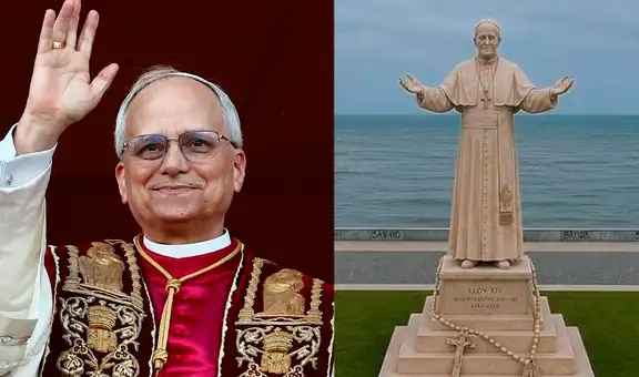 Papa León XIV tendrá una estatua de 14 metros en Perú: así será el gigantesco monumento que se levantará en el Callao