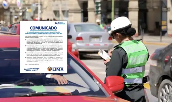 Municipalidad de Lima habilitará descuento del 90% en papeletas de tránsito este 5 de septiembre: ¿cómo acceder?