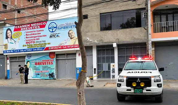 Los Olivos: atacan a balazos centro médico para brevetes por tercera vez en apenas seis meses