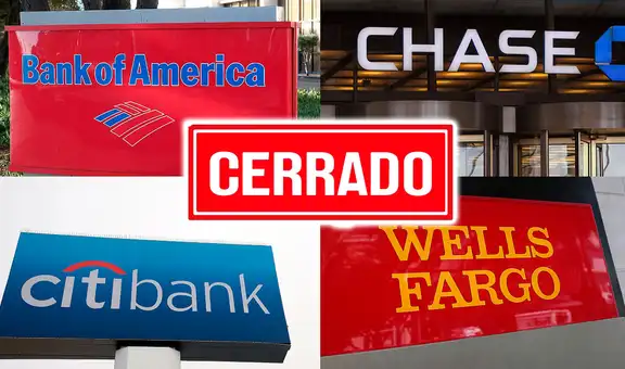 MÁXIMA ATENCIÓN | Bancos en EE.UU anuncian cierre masivo para este 7 de septiembre: Esta es la razón