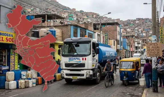 Corte de agua de hasta 16 horas HOY lunes 7 de septiembre: Sedapal restringirá el servicio en estos distritos