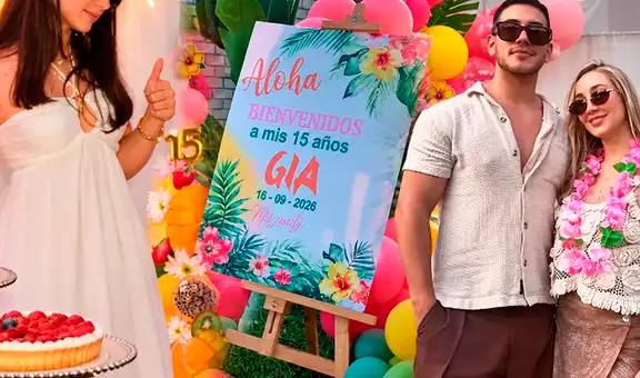 Romina Gachoy sorprendió con la fiesta de 15 años de la hija de Angie Jibaja digna de cuento de hadas: “Mi reina...”