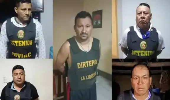Condenan a prisión a 11 miembros de Los Letales del Norte II: exigían hasta S/50.000 a transportistas y candidatos en La Libertad