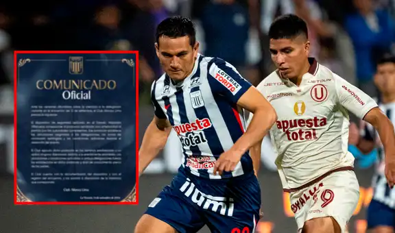 Alianza Lima responde a Universitario tras denuncia de maltratos en el clásico: "El club ejecutó el protocolo aprobado"