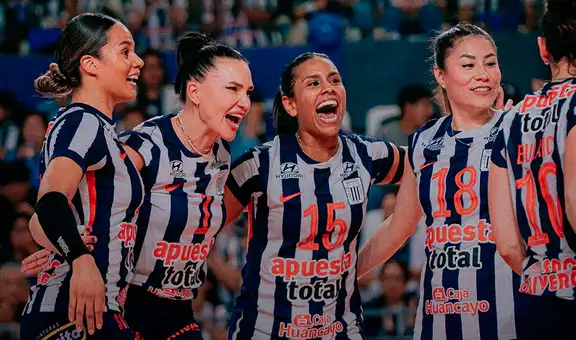 Alianza Lima se presenta con un triunfazo: derrotó 3-0 a CAV Esquimo en el primer día de la Noche Blanquiazul de Vóley 2026