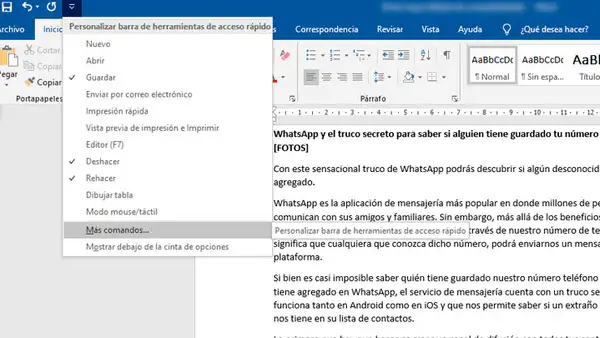 ¿Cómo hacer para que Word lea todos tus textos por ti? [FOTOS]