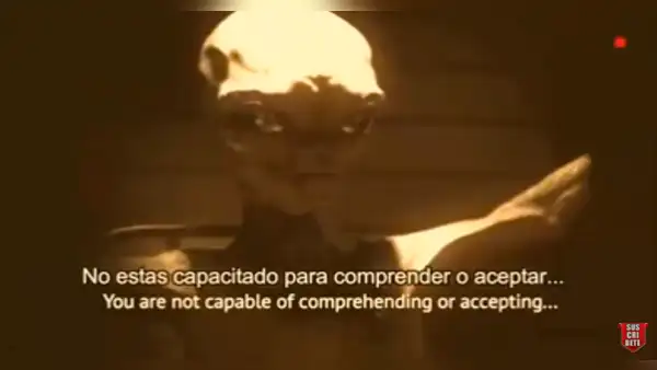 En YouTube, polémica tras extraterrestre interrogado en Área 51