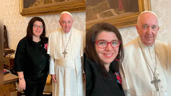 Paola Ugaz sobre reunión con el papa Francisco: “Era como una suerte de solidarizarse con los casos”